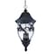 Homeroots 25 x 11.75 x 11.75 in. Capri 3-Light Black Coral Hanging Light 397983 - alternate 4
